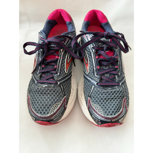 Brooks Ghost 6 Womens Running Shoes Sneakers Gray Pink Size 7 - Picture 3 of 10